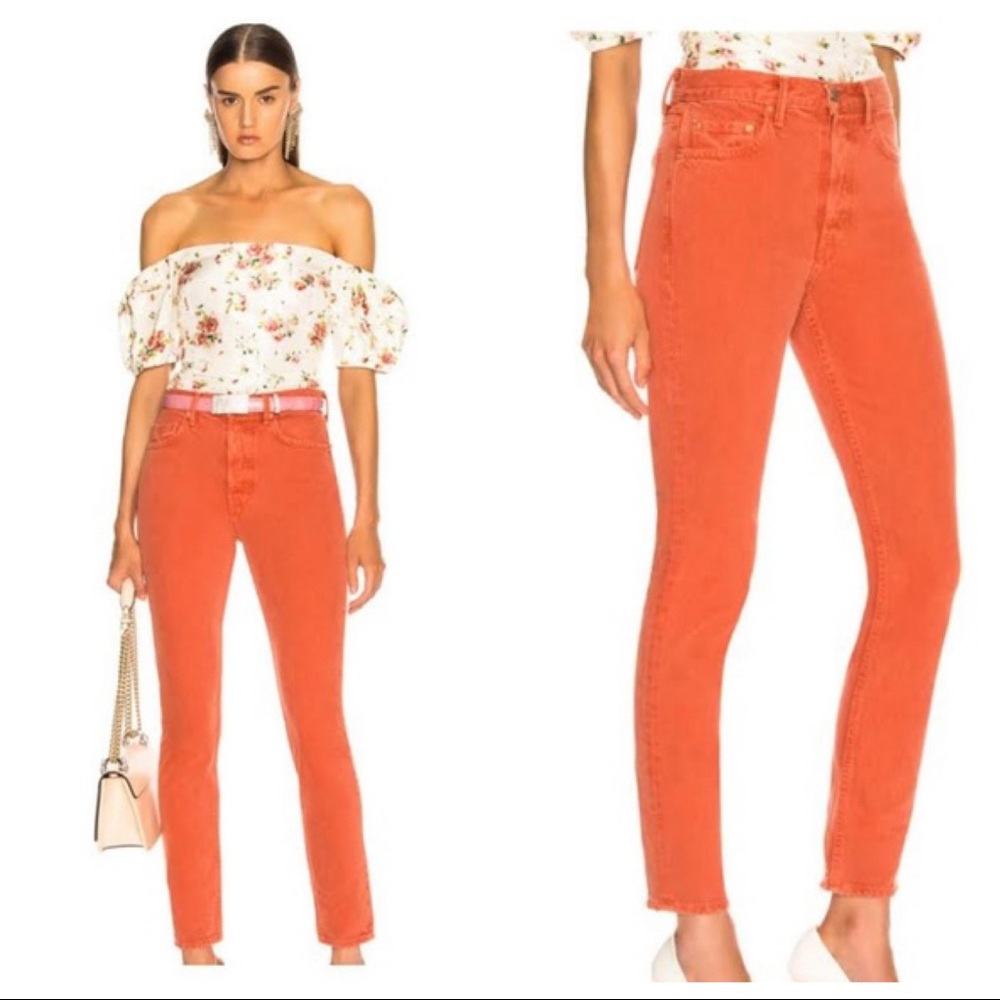 NWT GRLFRND Karolina High Waist Skinny Jeans - Picture 1 of 7